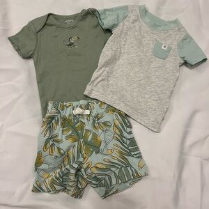 Carter's toucan and jungle set